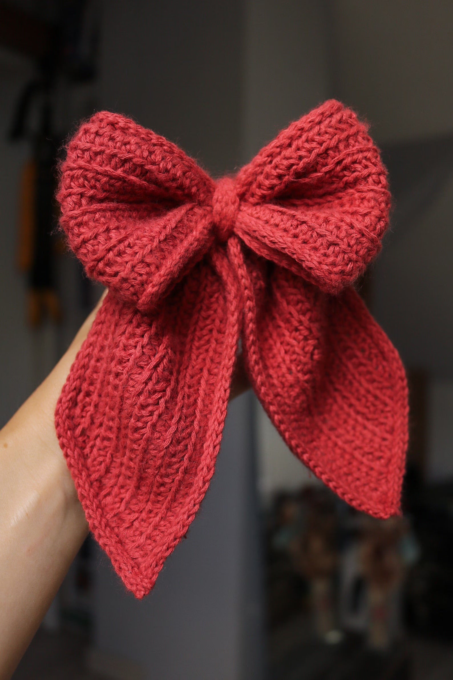 Crochet Hair Bow