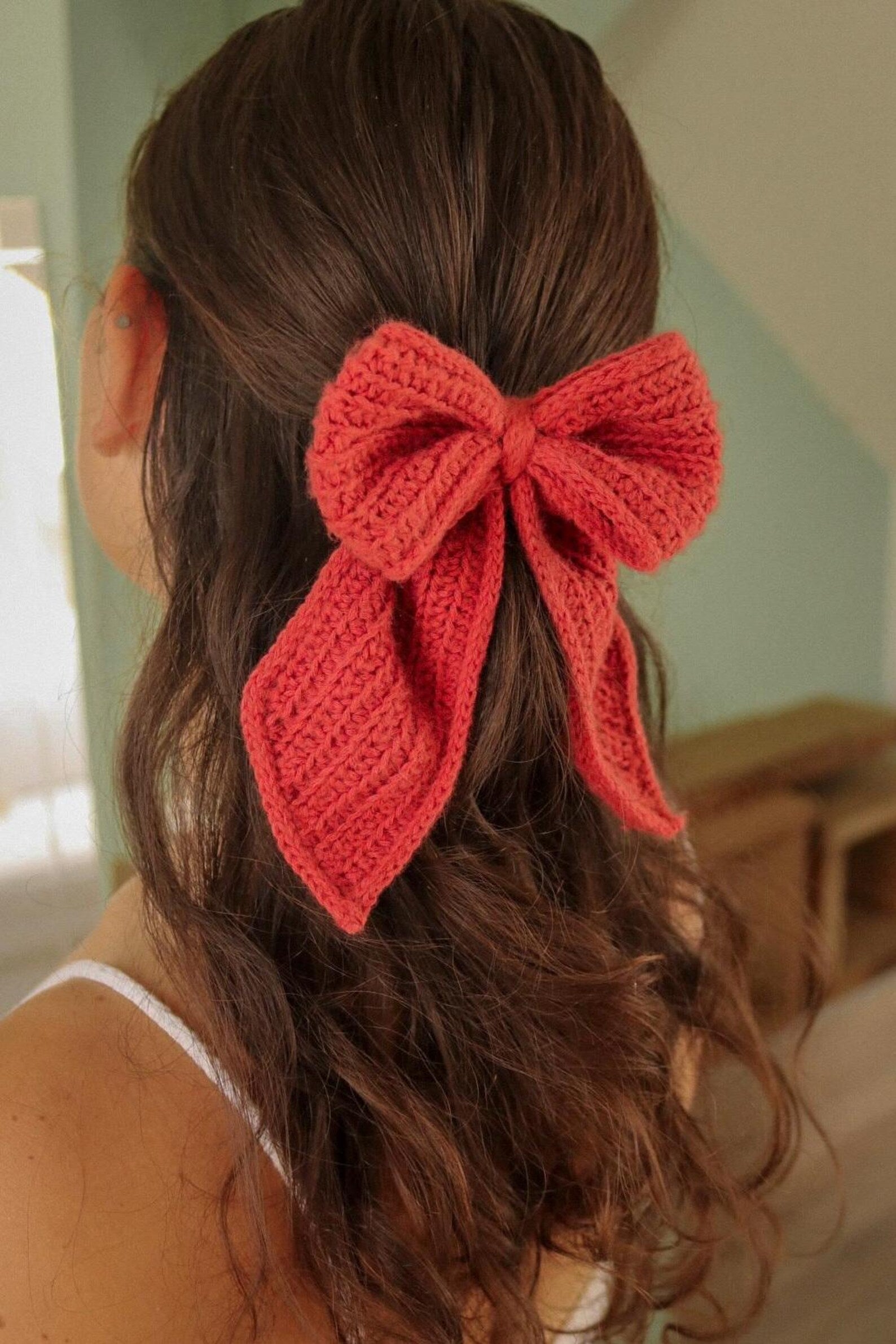 Crochet Hair Bow