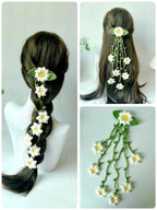 Sunflower Fairy Hair Clip