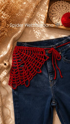 Spiderman Crochet Bandana