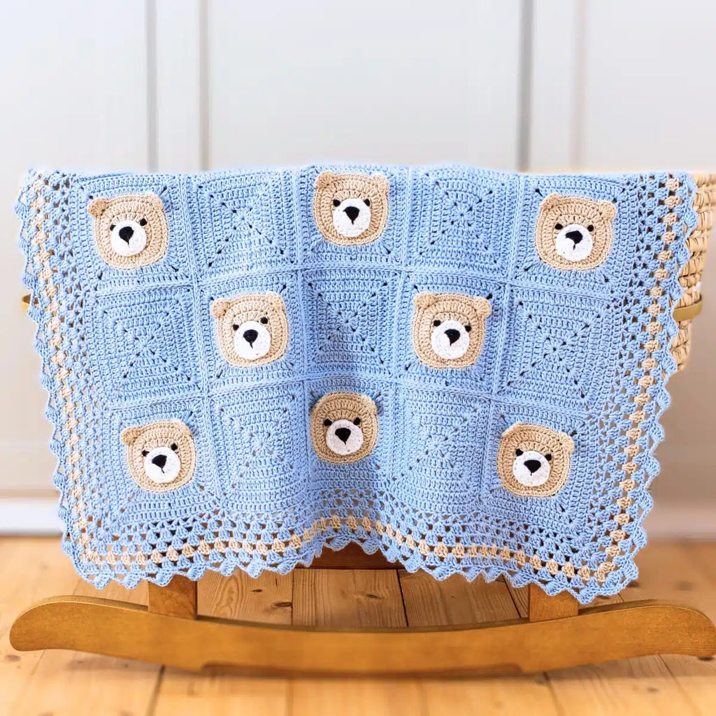 Baby Bear Crochet Blankie