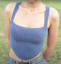 Sleeveless Corset Top