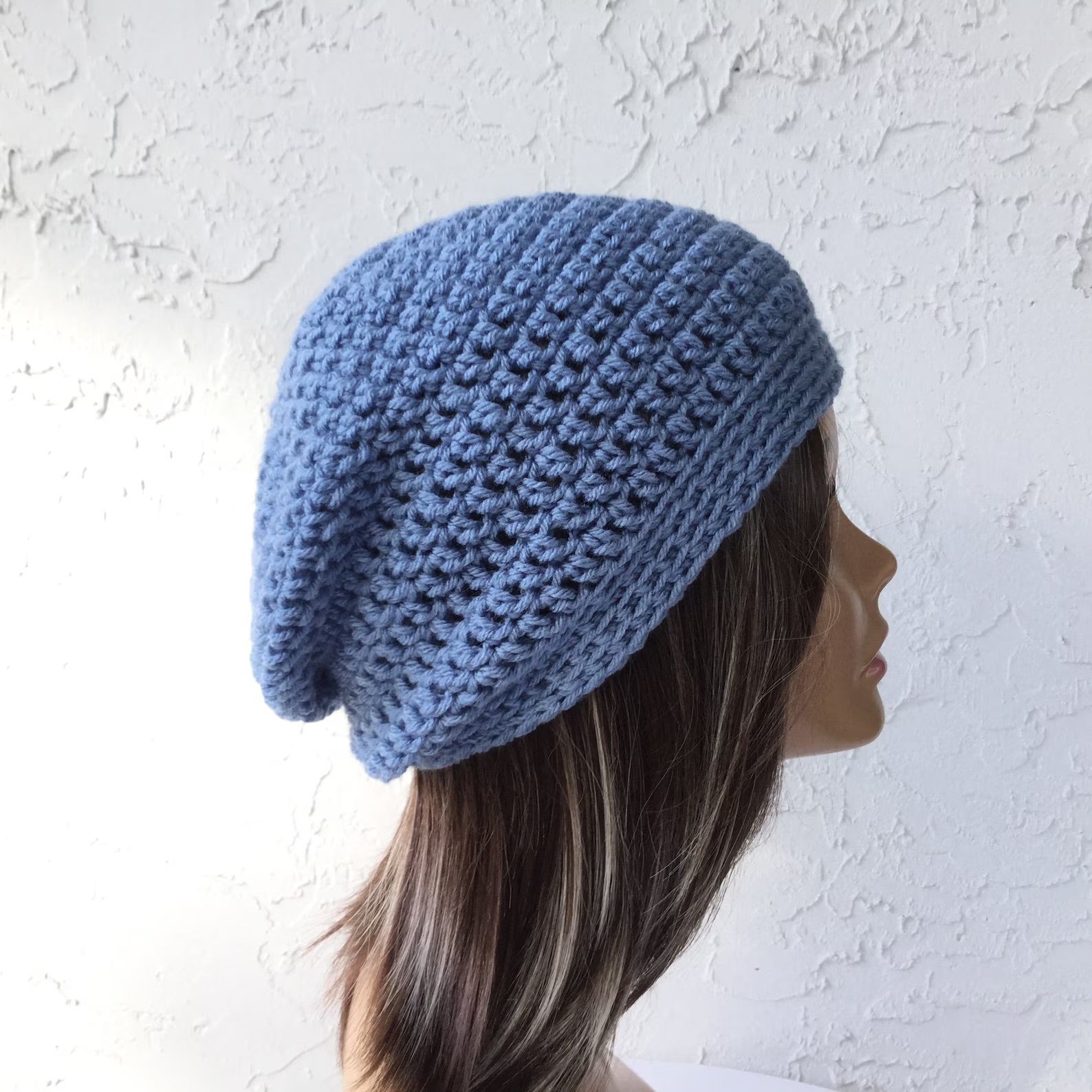 Crochet Slouchy Beanie