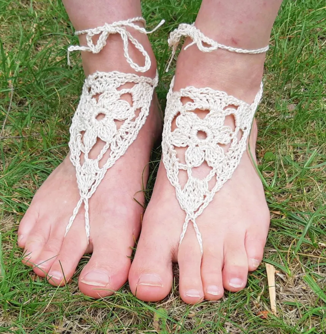 Boho Barefoot Sandals