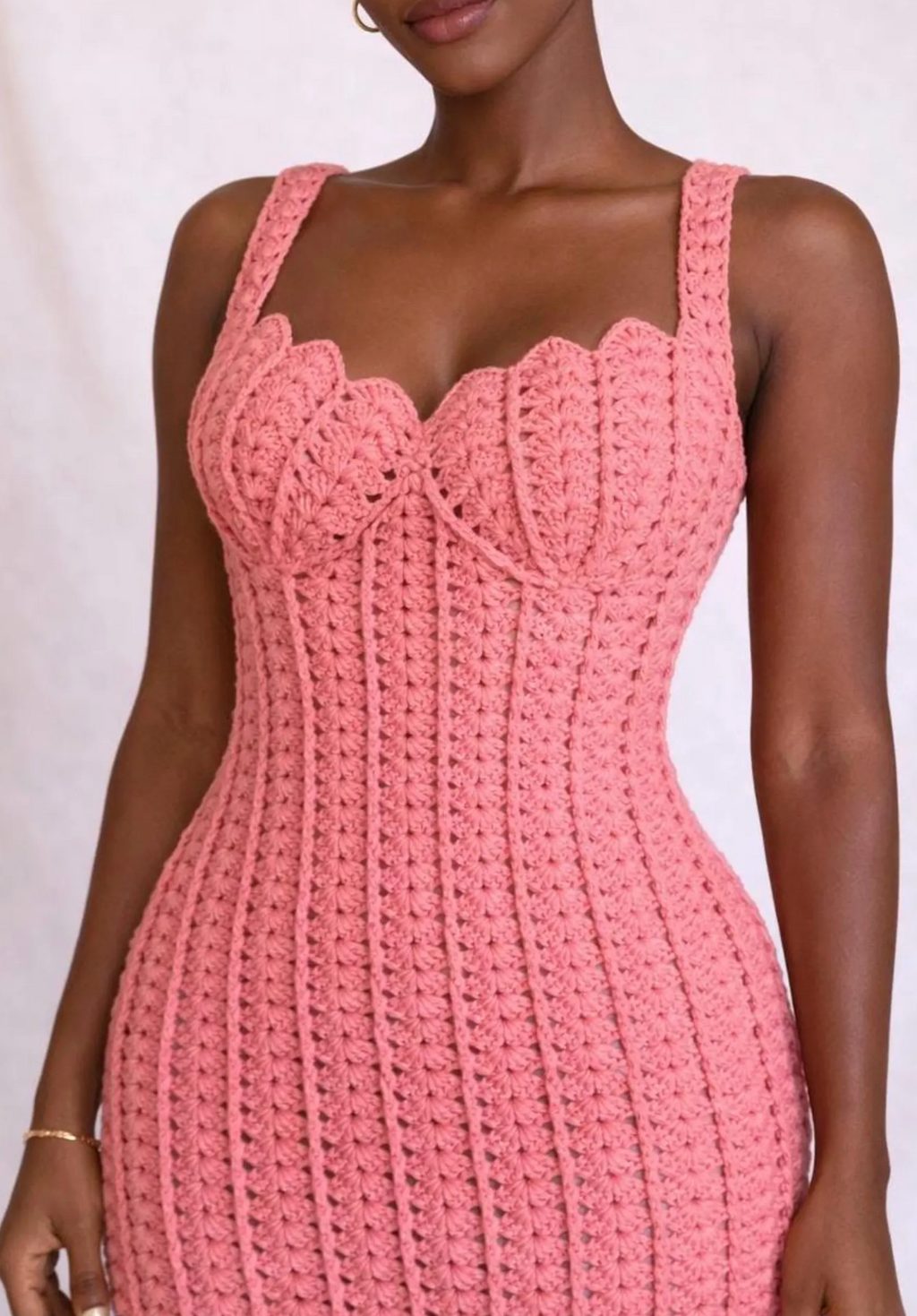 Crochet Bodycon Dress