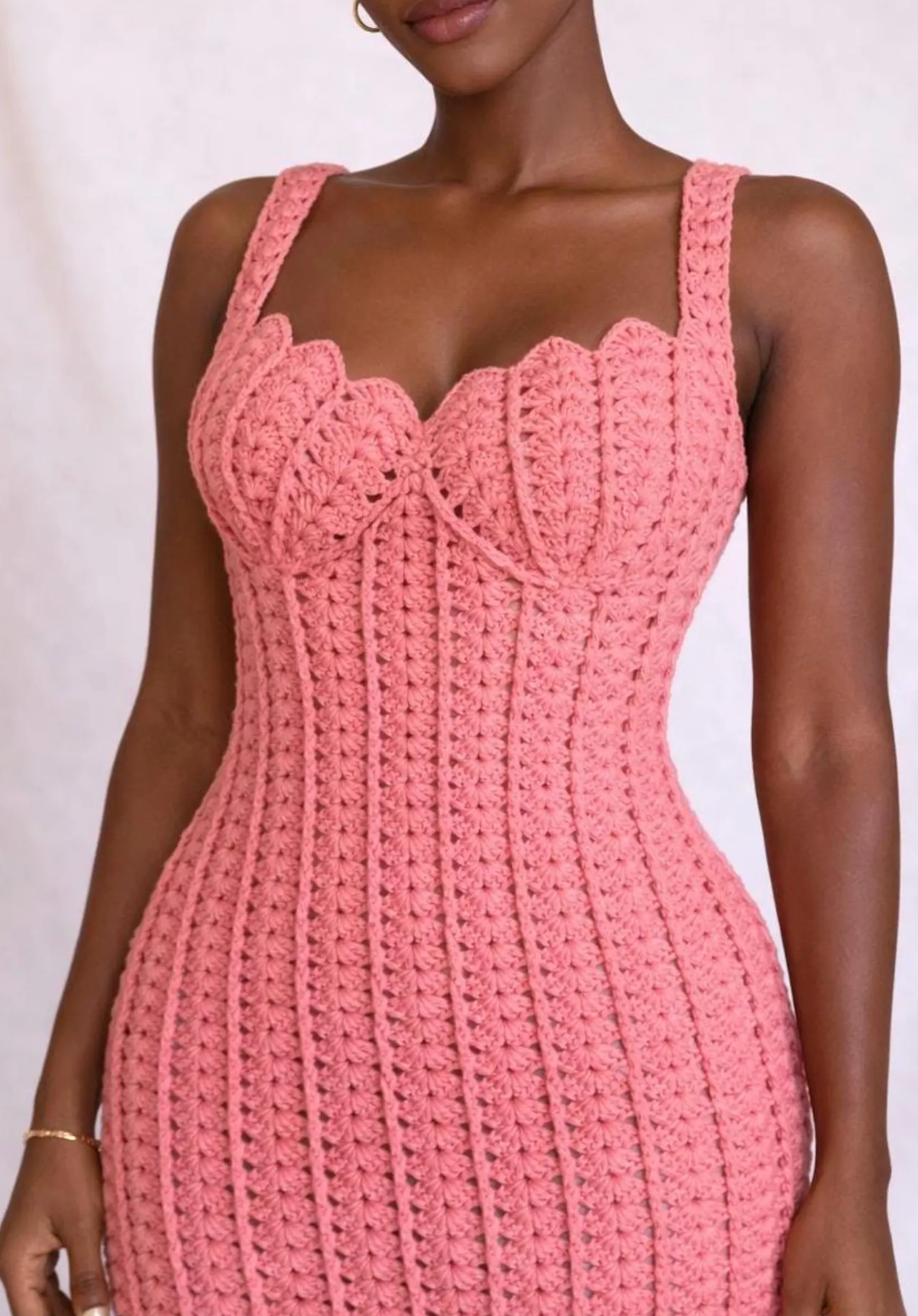 Crochet Bodycon Dress