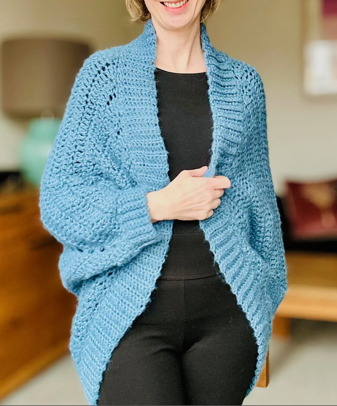 Crochet Cocoon Cardigan
