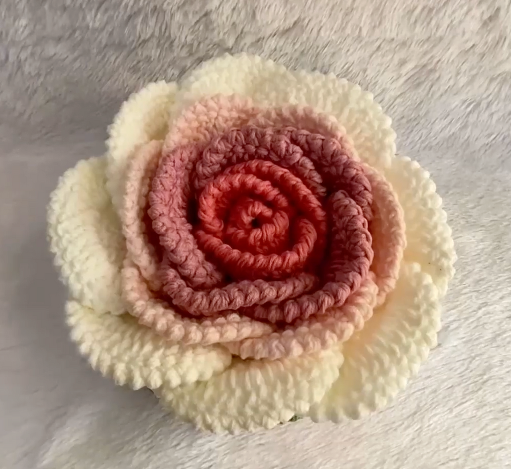 Crochet Rose Box