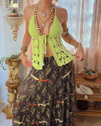 Crochet Summer Festival Top