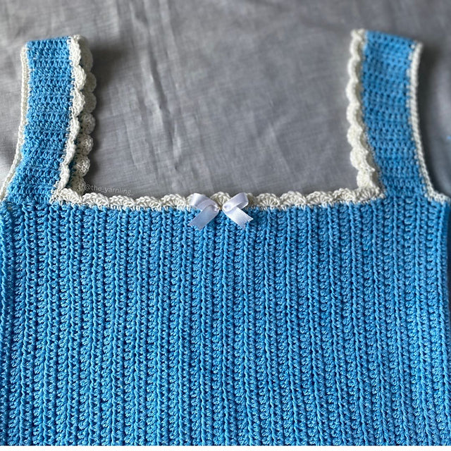 Cottagecore Summer Crop Top