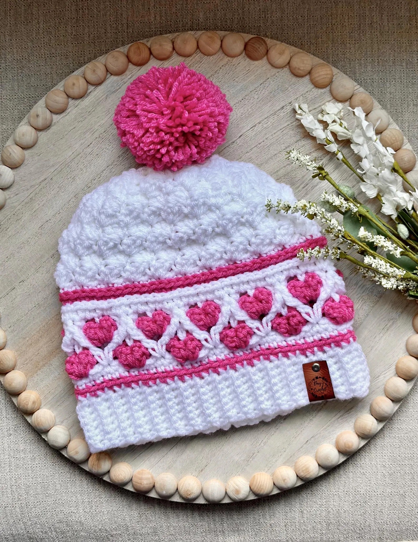 Crochet Valentine Beanie