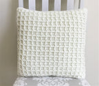Pack of 2 - Crochet Waffle Pillow Case
