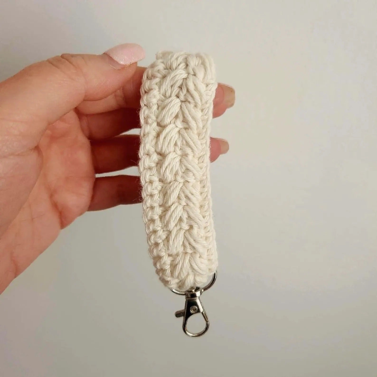 Crochet Wristlet Keychain