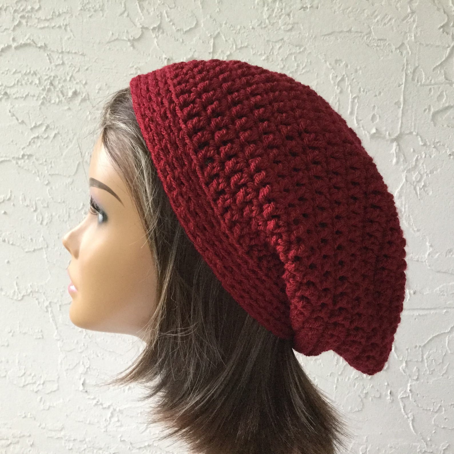 Crochet Slouchy Beanie