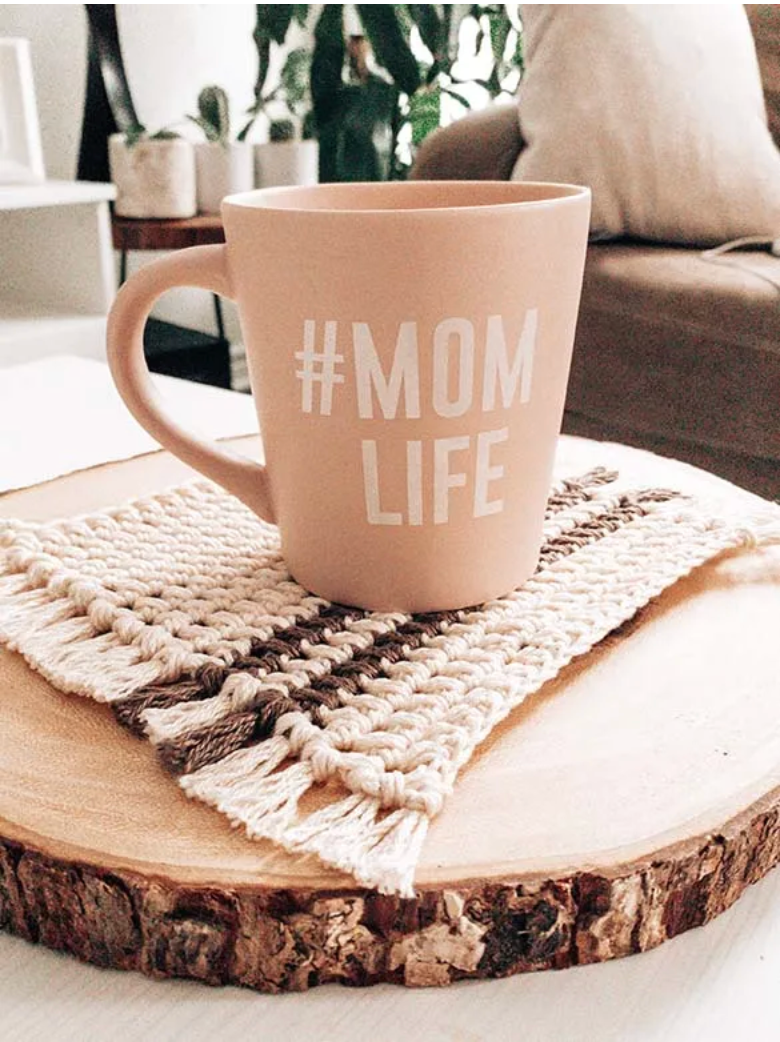 Pack of 3 - Handmade Crochet Mug Rugs