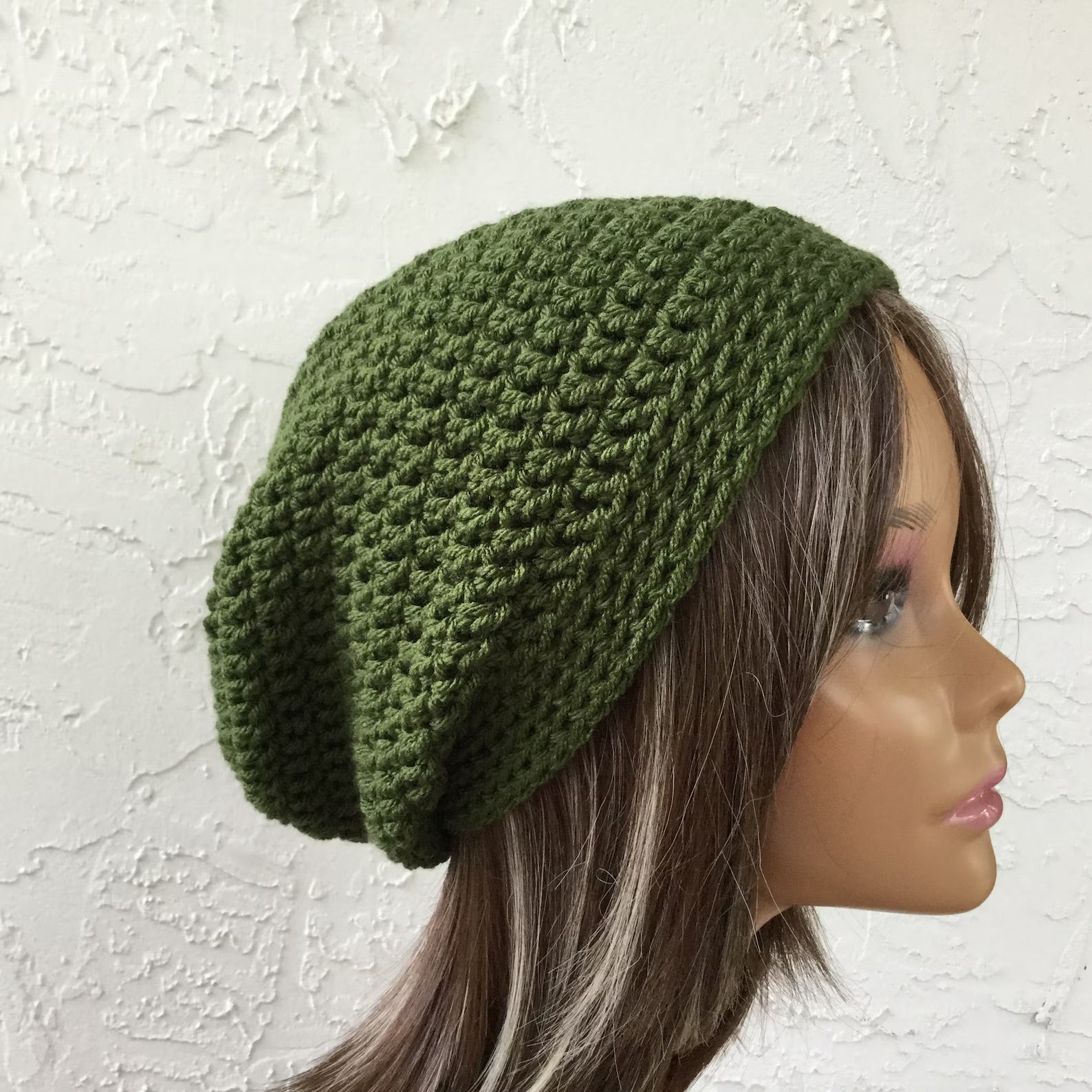 Crochet Slouchy Beanie