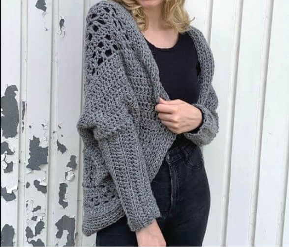Oversized Grey Shrug