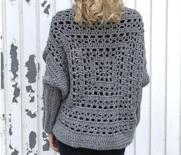Oversized Grey Shrug