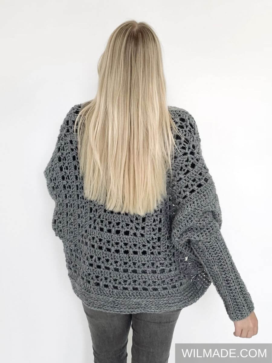 Oversized Grey Shrug