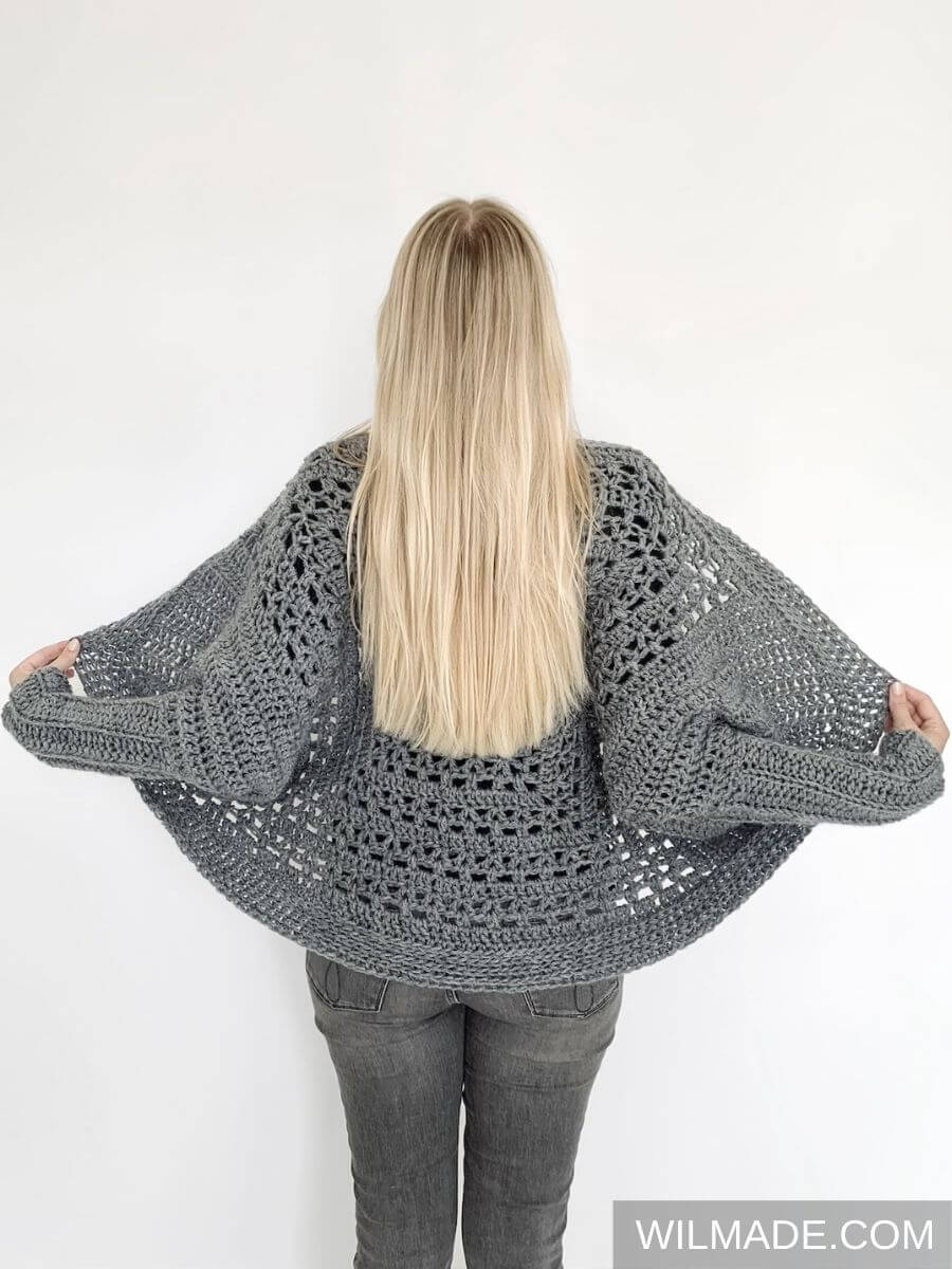 Oversized Grey Shrug