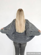 Oversized Grey Shrug