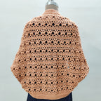 Pumpkin Pie Cocoon Shrug
