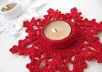 Pack of 2 - Crochet Tealight Holder