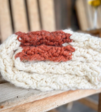Rustic Hand Crochet Throw