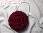 Crochet Rose Bag