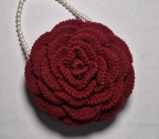 Crochet Rose Bag