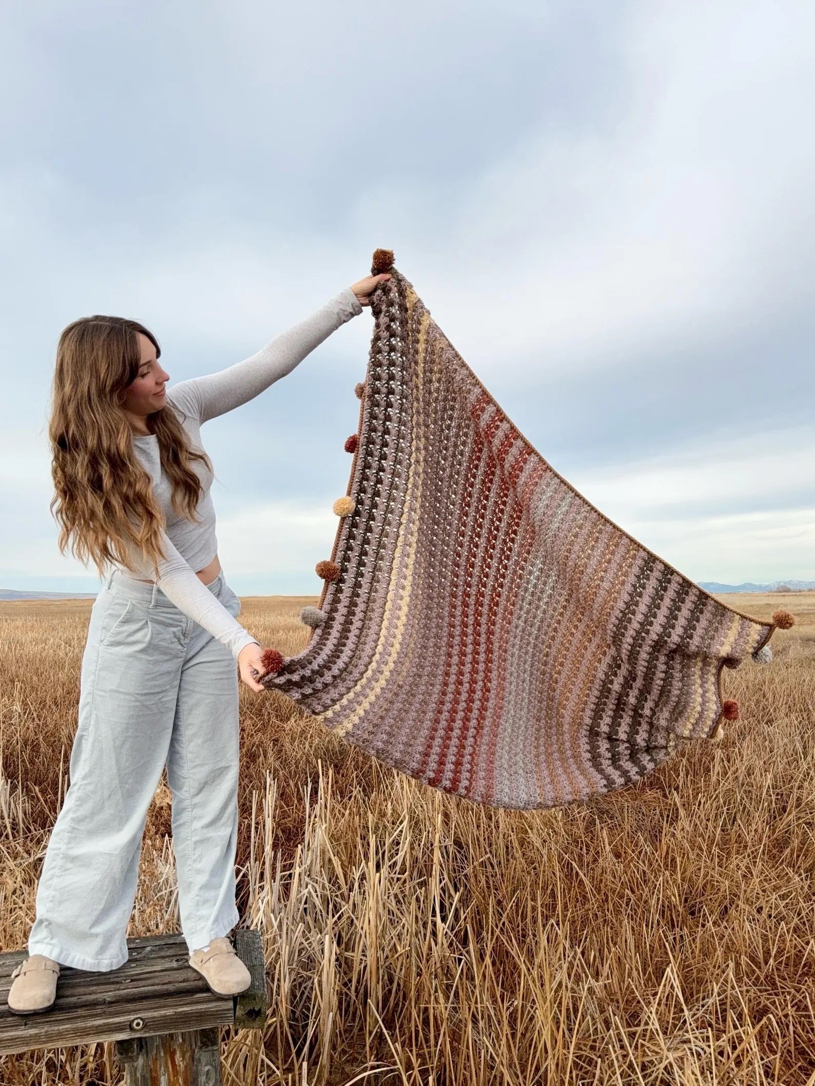 Vintage Rustic Throw