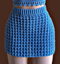 Women Waffle Skirt