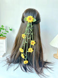 Sunflower Fairy Hair Clip