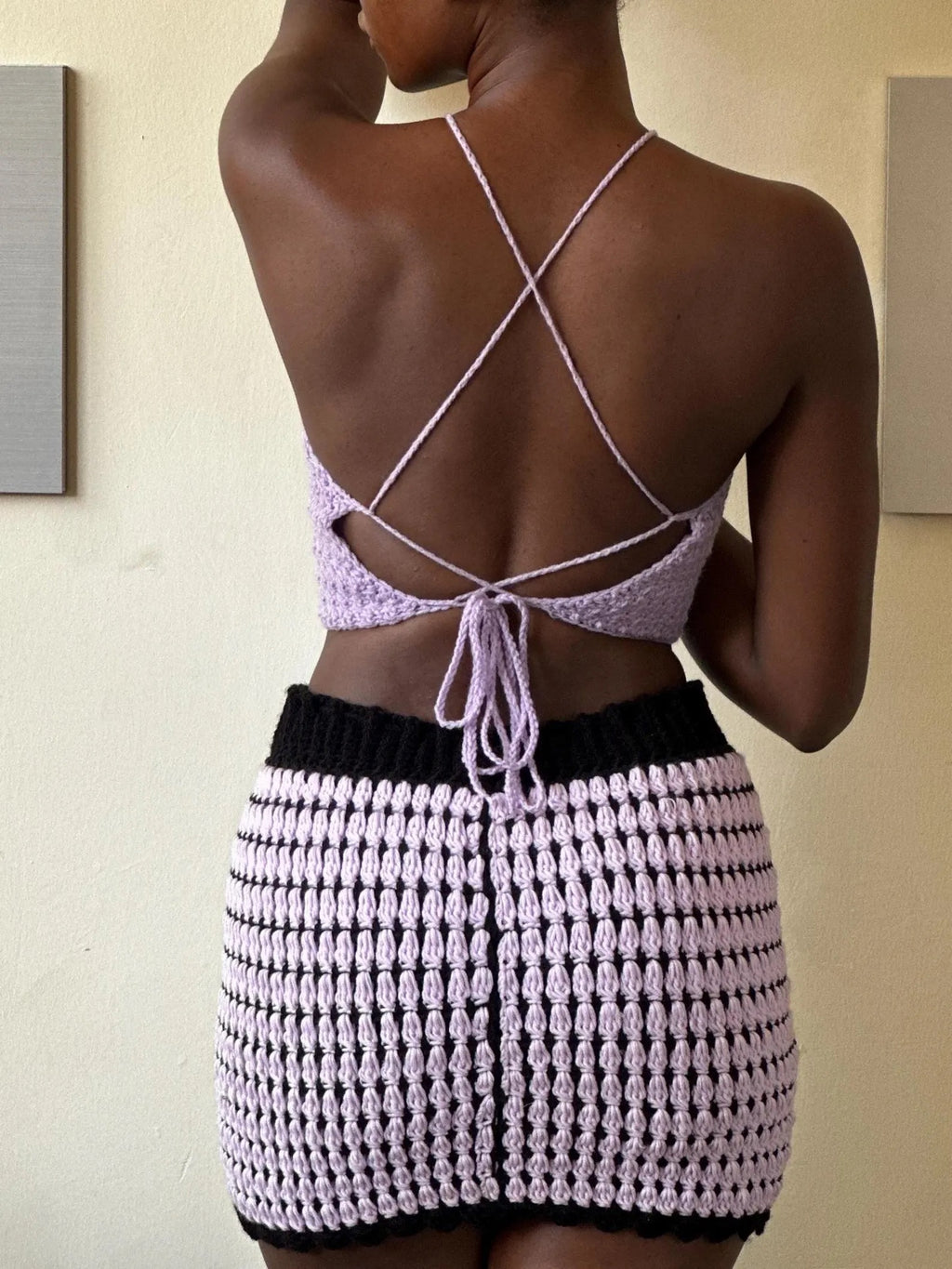 Raindrop Crochet Skirt