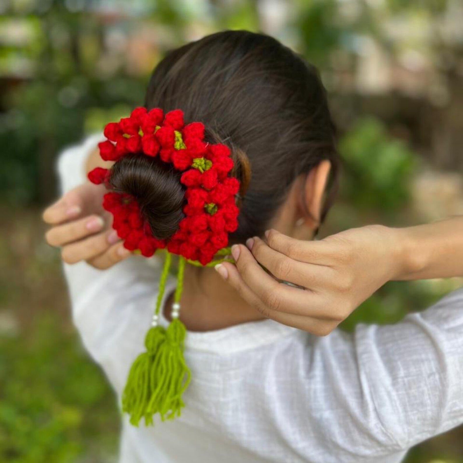 Crochet Floral Garja