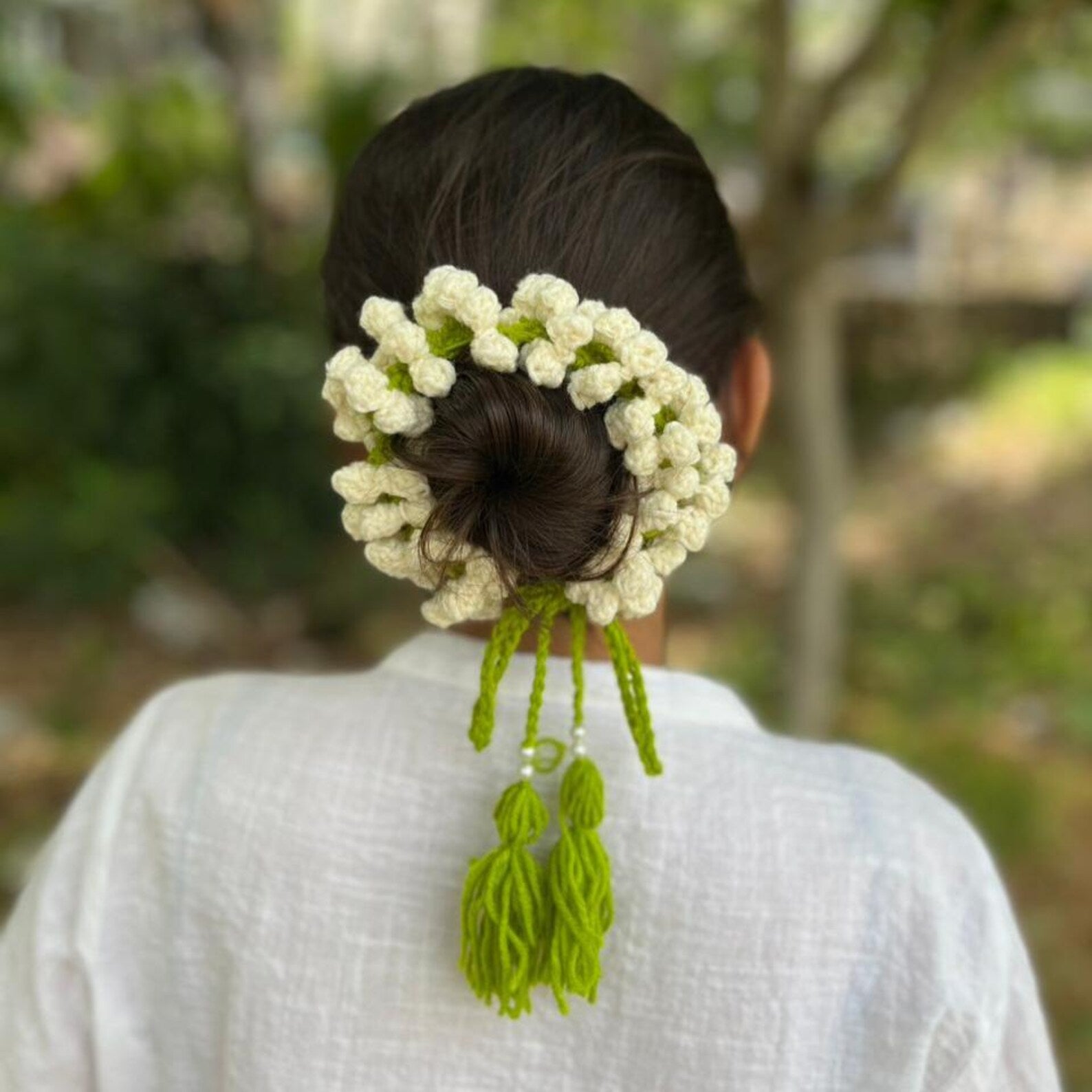 Crochet Floral Garja