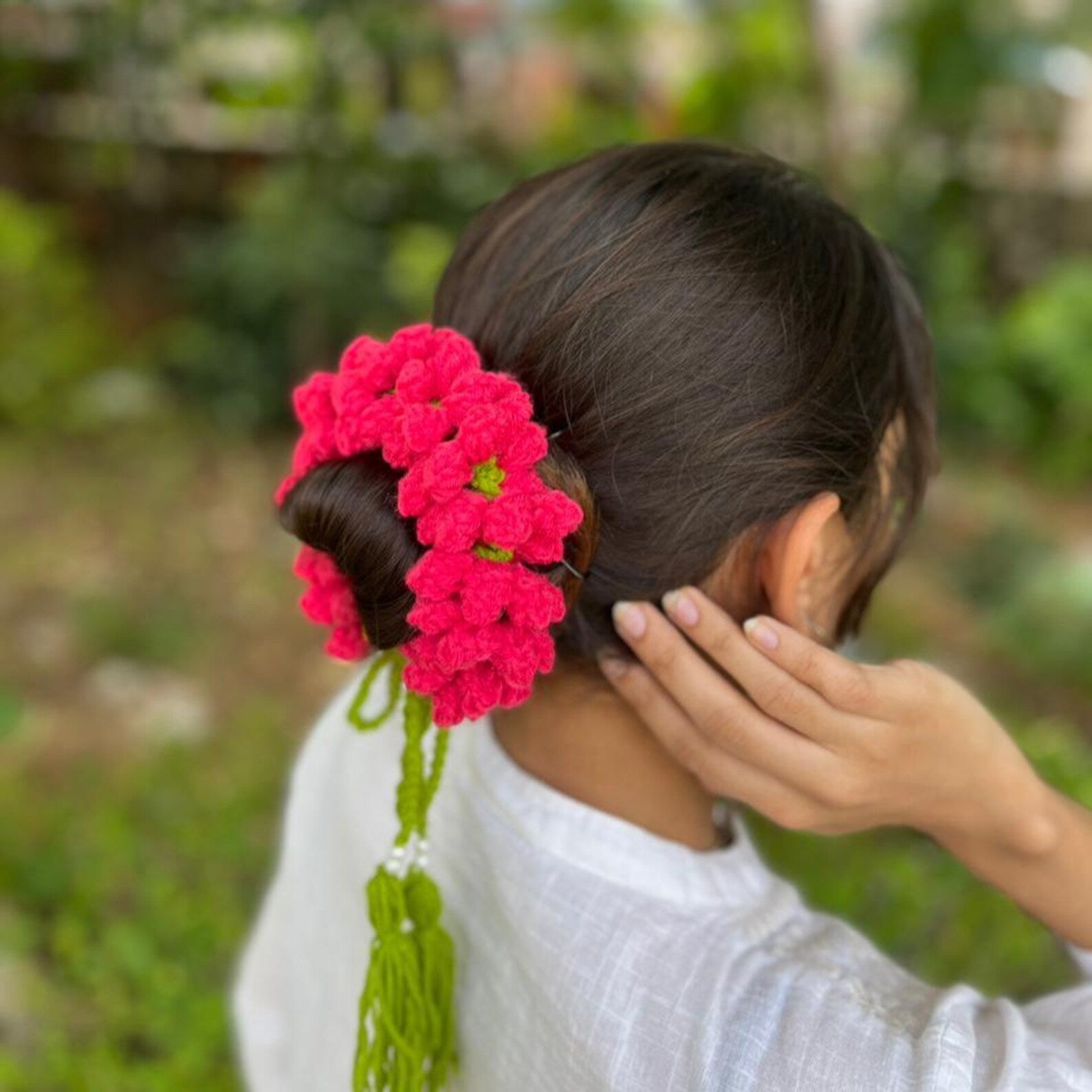 Crochet Floral Garja
